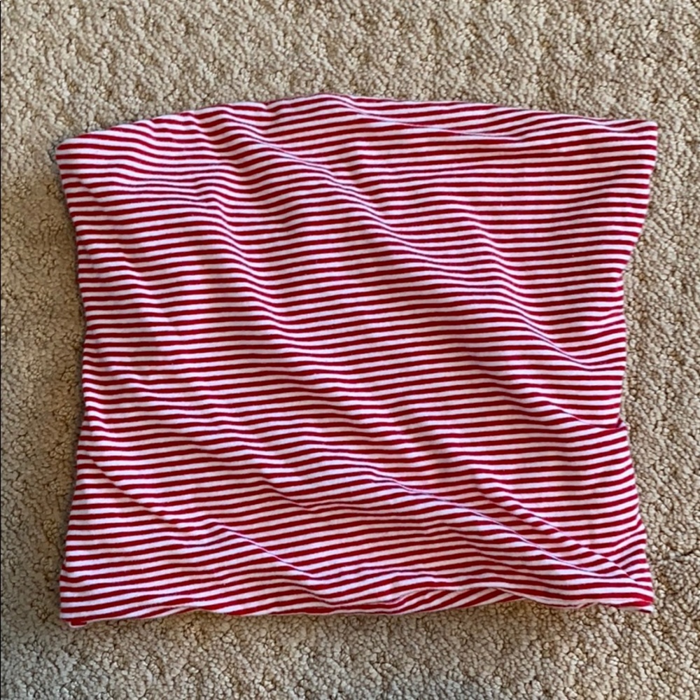 brandy melville striped tube top